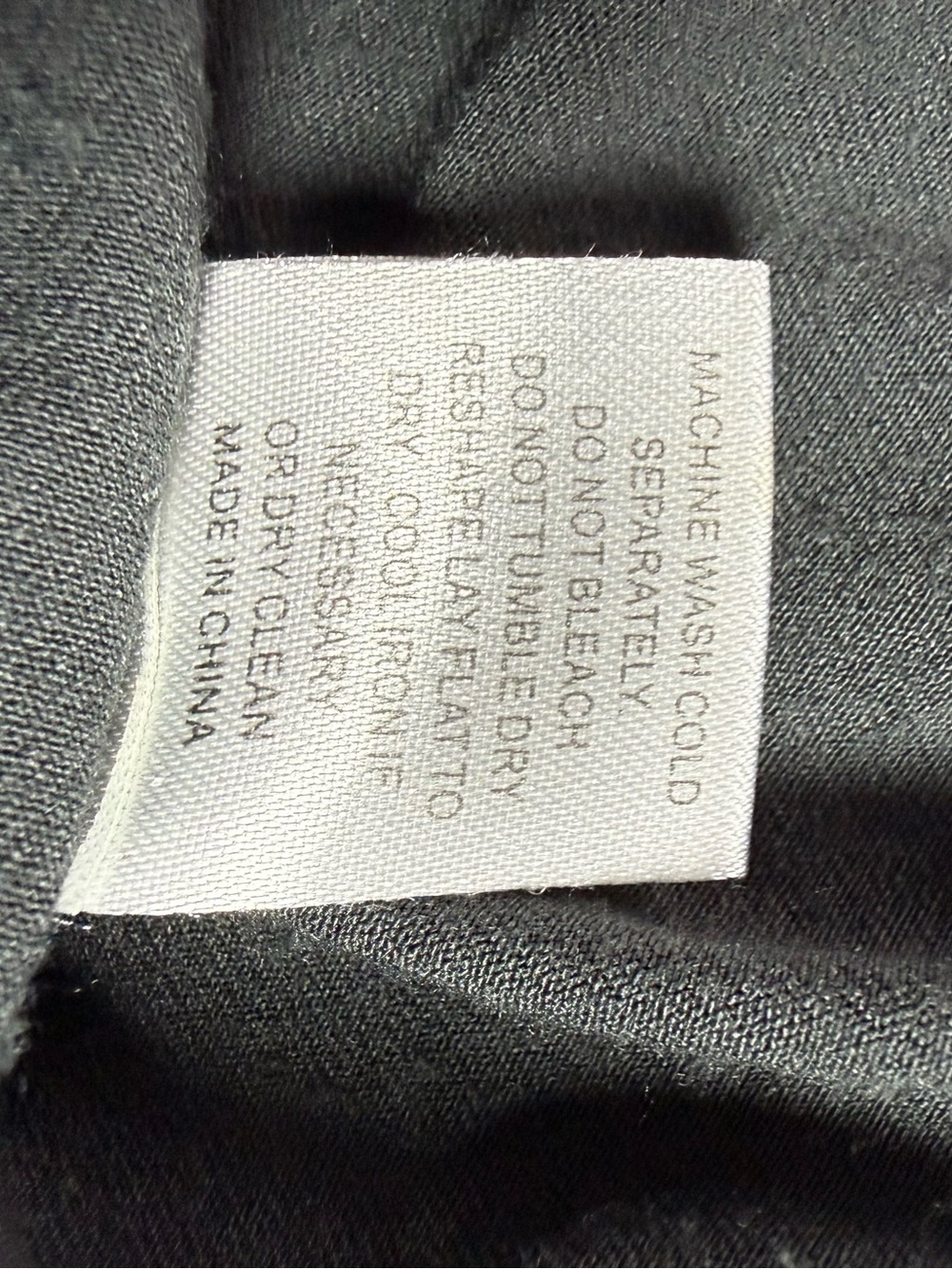 Eileen Fisher Gray Knit Tunic with Back Twist - Picture 8 of 10